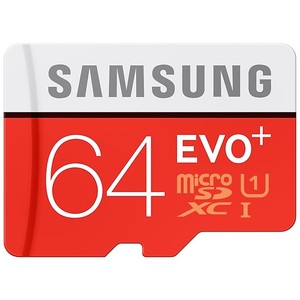 Карта Памяти Samsung 64ГБ EVO Plus microSD