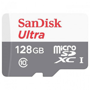 Карта памяти microSDHC SanDisk 128Gb Class 10 Ultra UHS-I