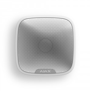 Ajax StreetSiren white Беспроводная уличная светозвуковая сирена