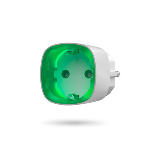Ajax Socket white Радиоуправляемая умная розетка со счетчиком энергопотребления