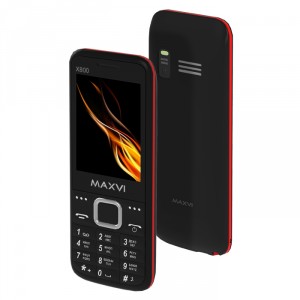 Maxvi X800 Black-Red