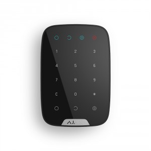 Ajax KeyPad black Беспроводная клавиатура с сенсорными кнопками