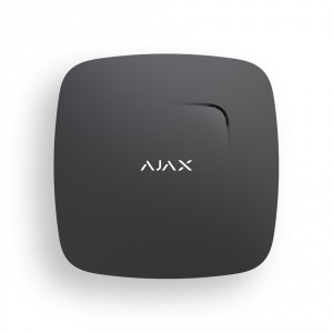Ajax FireProtect black Беспроводной датчик дыма с сенсором температуры
