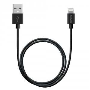 Дата-кабель Deppa ALUM USB - 8-pin для Apple, MFI (72255)