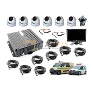 Комплект видеонаблюдения для инкасcаторского автомобиля