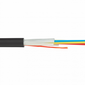 Волоконно-оптический кабель T02 распределительный, внутренний/внешний, 2x9/125 OS2 нг(А)-HFLTx, плотный буфер 900 мкм, водоблокированный, черный