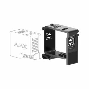 Ajax DIN Holder (черный) Крепление для Relay или WallSwitch на DIN-рейке (1 шт.)